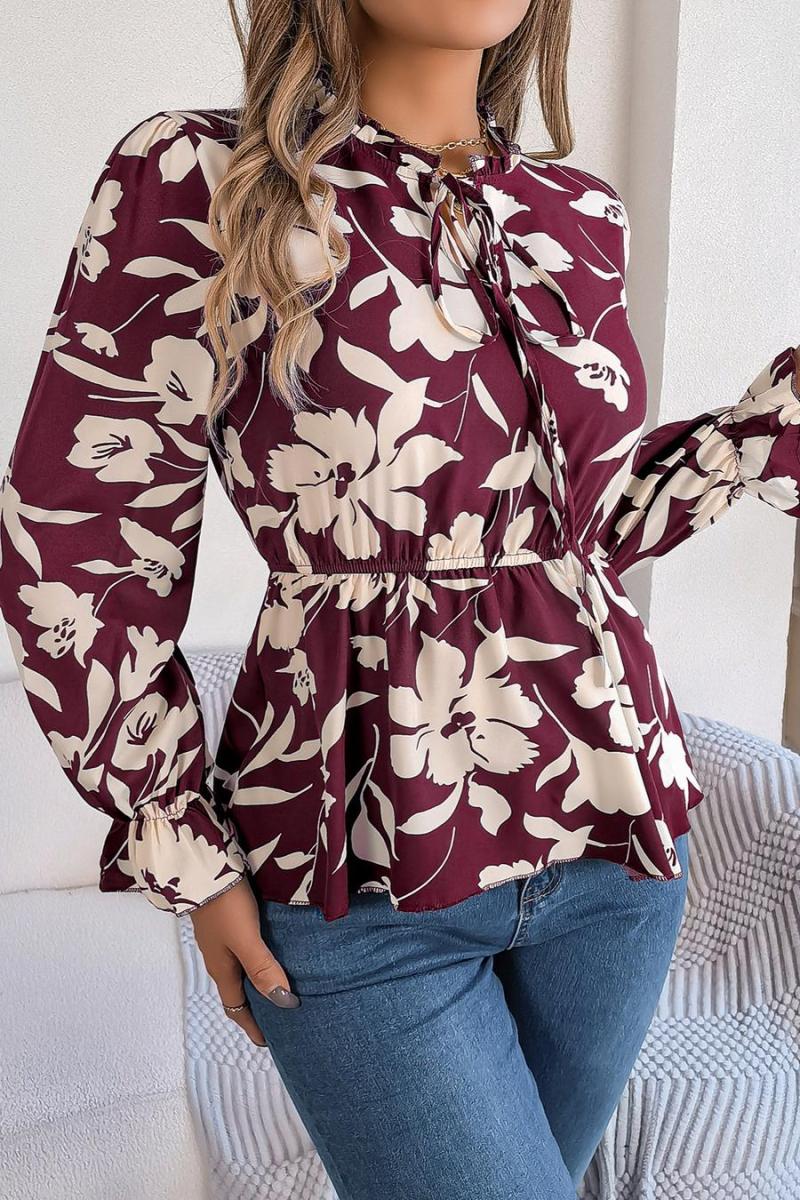 Floral printed top